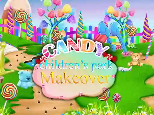 Candy Children`s Park Makeover — δωρεάν online παιχνίδι