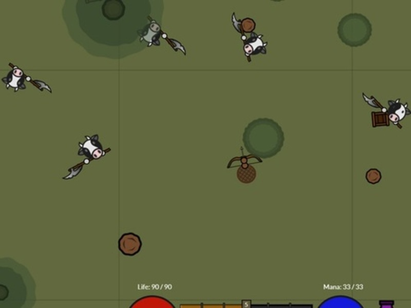 Παιχνίδι Cowz. IO σε απευθείας σύνδεση