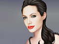 Παιχνίδι Η Angelina Jolie μακιγιάζ  σε απευθείας σύνδεση