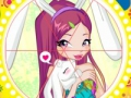 Παιχνίδι Winx Bunny Style: στρογγυλό παζλ  σε απευθείας σύνδεση