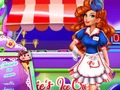 Παιχνίδι Τα κορίτσια φτιάξουν το παγωτό της Jessie  σε απευθείας σύνδεση