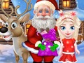 Παιχνίδι Αποθηκεύστε τραυματισμένο Santa και τα Χριστούγεννα Elk  σε απευθείας σύνδεση