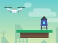 Παιχνίδι Το drone εξυπηρετεί τη φόρτωση  σε απευθείας σύνδεση