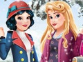 Παιχνίδι Αουρόρα και Χιονάτη Χειμερινή Μόδα σε απευθείας σύνδεση
