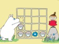 Παιχνίδι Moomins: Τέσσερα στη σειρά  σε απευθείας σύνδεση