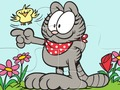 Παιχνίδι Παζλ Garfield  σε απευθείας σύνδεση