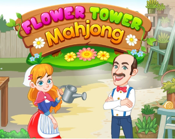 Παιχνίδι Πύργος λουλουδιών Mahjong  σε απευθείας σύνδεση