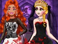 Παιχνίδι Princess μαύρο νυφικό  σε απευθείας σύνδεση