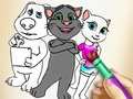 Παιχνίδι Kitty σχέδια για ζωγραφική  σε απευθείας σύνδεση