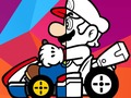 Παιχνίδι Mario οδήγηση βιβλίο χρωματισμού  σε απευθείας σύνδεση