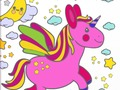 Παιχνίδι Θαυμάσιο Cute Unicorn Βιβλίο Χρωματισμού σε απευθείας σύνδεση