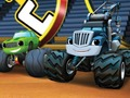 Παιχνίδι Blaze και οι σύνδεσμοι Word Monster Machines  σε απευθείας σύνδεση