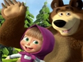 Παιχνίδι Masha and the Bear Spot Η διαφορά  σε απευθείας σύνδεση