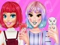 Παιχνίδι Σχεδίαση θήκης τηλεφώνου Princesses Diy  σε απευθείας σύνδεση