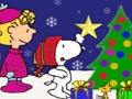Παιχνίδι Snoopy Χριστουγεννιάτικο παζλ  σε απευθείας σύνδεση