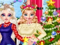 Παιχνίδι Προετοιμασία Princess Perfect Χριστουγεννιάτικο πάρτι  σε απευθείας σύνδεση