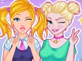 Παιχνίδι Audrey και Eliza Insta Photo Booth  σε απευθείας σύνδεση