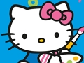 Παιχνίδι Χρώμα ανά αριθμό με το Hello Kitty  σε απευθείας σύνδεση