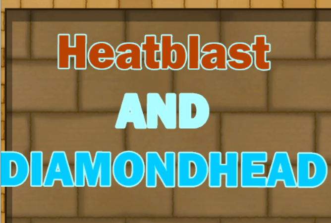 Παιχνίδι Heatblast και Diamondhead  σε απευθείας σύνδεση