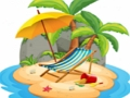 Παιχνίδι Παζλ Summer Beach  σε απευθείας σύνδεση