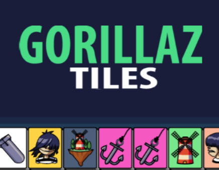 Παιχνίδι Πλακίδια Gorillaz του Απρόβλεπτου σε απευθείας σύνδεση