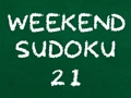 Παιχνίδι Σαββατοκύριακο Sudoku 21  σε απευθείας σύνδεση