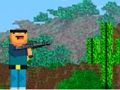 Παιχνίδι Noob shooter εναντίον Zombie  σε απευθείας σύνδεση