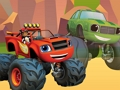 Παιχνίδι Παζλ Blaze and the Monster Machines  σε απευθείας σύνδεση