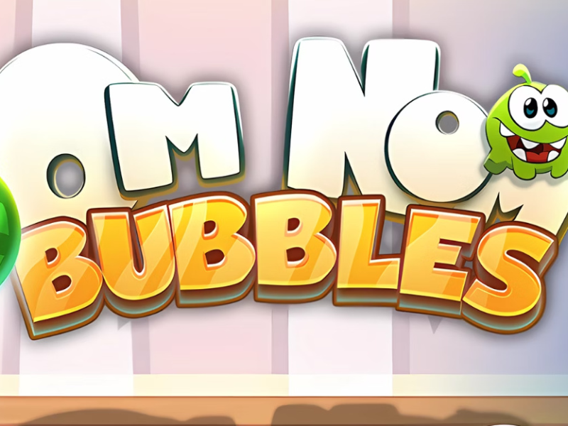 Παιχνίδι OM NOM BUBBLES σε απευθείας σύνδεση
