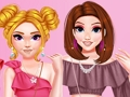 Παιχνίδι Μοντέρνο Ruffle Crop Top Dress Up  σε απευθείας σύνδεση