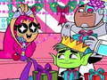 Παιχνίδι Teen Titans Χριστουγεννιάτικα αστέρια σε απευθείας σύνδεση