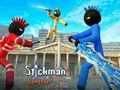Παιχνίδι Stickman Αστυνομία εναντίον Γκάνγκστερς Μάχη Δρόμου σε απευθείας σύνδεση