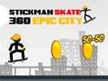 Παιχνίδι Stickman Skate 360 Επική Πόλη σε απευθείας σύνδεση