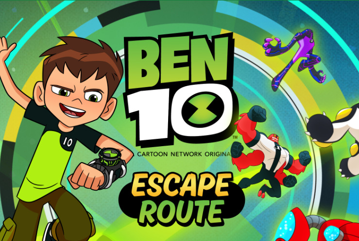 Παιχνίδι Ben 10 διαδρομή διαφυγής σε απευθείας σύνδεση