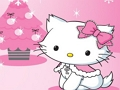 Παιχνίδι Hello Kitty Χριστουγεννιάτικο παζλ  σε απευθείας σύνδεση