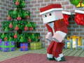 Παιχνίδι Χριστουγεννιάτικο παζλ MineCraft  σε απευθείας σύνδεση