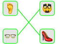 Παιχνίδι Το Emoji ταιριάζει με παζλ σε απευθείας σύνδεση