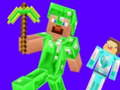 Παιχνίδι Minecraft: Creeper vs Enderman  σε απευθείας σύνδεση