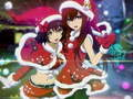 Παιχνίδι Χριστουγεννιάτικο παζλ anime 2  σε απευθείας σύνδεση
