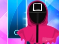 Παιχνίδι Squid Game Πλακάκια πιάνου  σε απευθείας σύνδεση