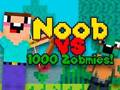 Παιχνίδι Noob εναντίον 1000 ζωντανών νεκρών σε απευθείας σύνδεση