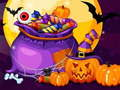 Παιχνίδι Halloween παζλ Witch's House  σε απευθείας σύνδεση