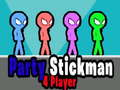 Παιχνίδι Party Stickman 4 παίκτης σε απευθείας σύνδεση