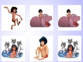 Παιχνίδι Ταίριασμα κάρτας μνήμης Mowgli  σε απευθείας σύνδεση