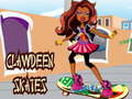 Παιχνίδι Clawdeen πατίνια  σε απευθείας σύνδεση
