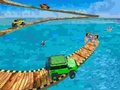 Παιχνίδι Αδύνατες διαδρομές οδήγησης Jeep Stunts σε απευθείας σύνδεση