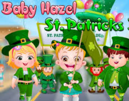Παιχνίδι Baby Hazel St. Ημέρα του Πάτρικ  σε απευθείας σύνδεση