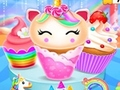 Παιχνίδι Μονόκερος Γοργόνα Cupcake Σχέδιο μαγειρικής  σε απευθείας σύνδεση