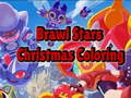 Παιχνίδι Χριστουγεννιάτικο χρωματισμό Brawl Stars  σε απευθείας σύνδεση
