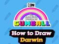 Παιχνίδι The Amazing World of Gumball Πώς να σχεδιάσετε τον Δαρβίνο  σε απευθείας σύνδεση